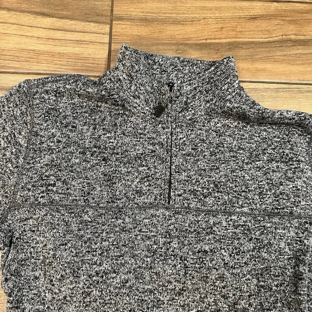 Quiksilver Waterman Collection Sweater Men Large 1/4 Zip Knit Pullover